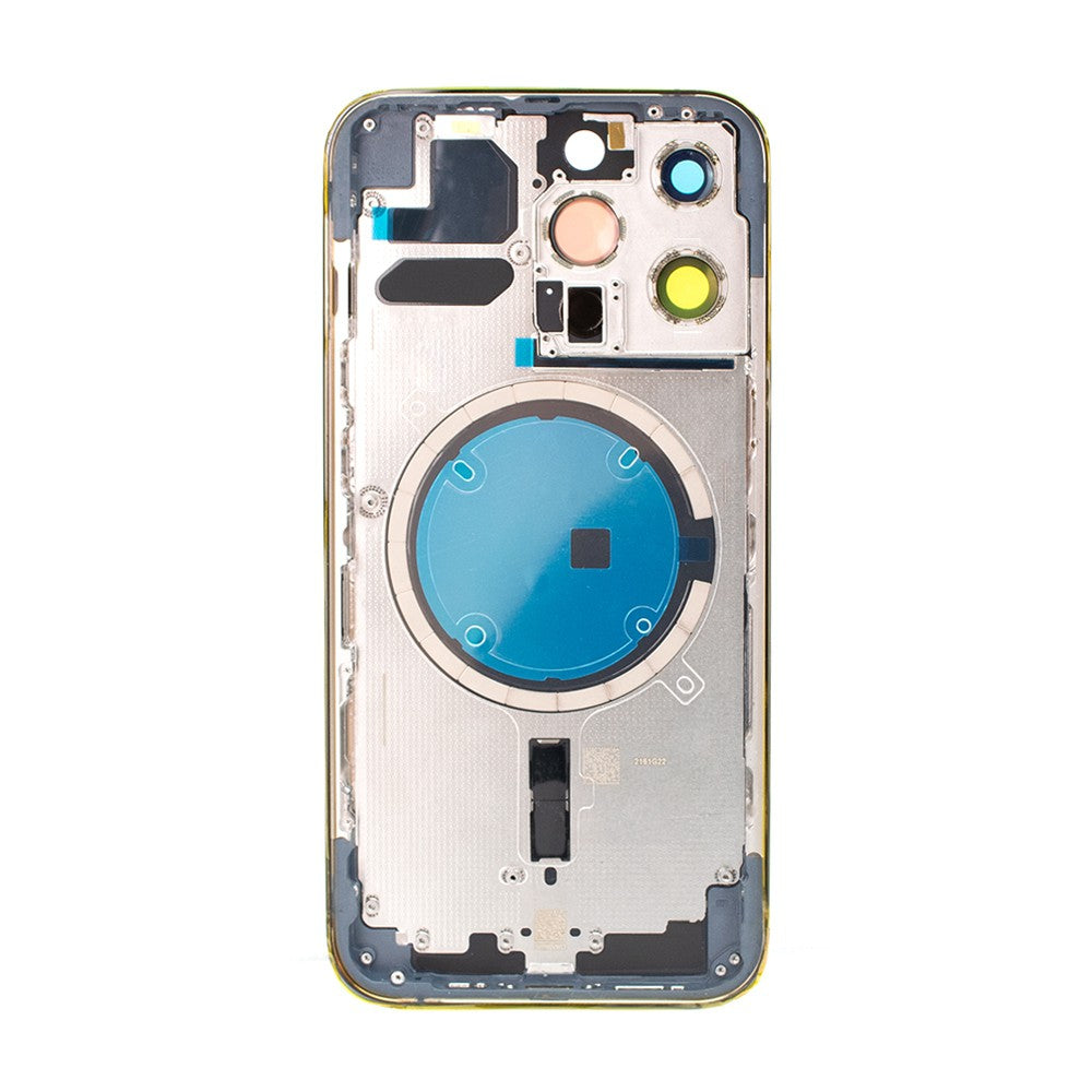 Rear Housing for iPhone 13 Pro (NO LOGO)-Blue Rear Housing for iPhone 13 Pro (NO LOGO)-Blue